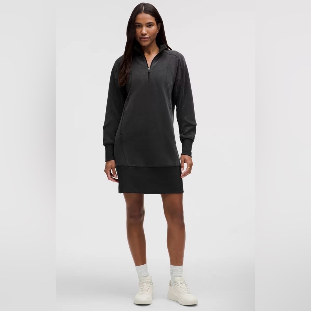 lululemon athletica Softstreme Long-Sleeve Half-Zip Dress